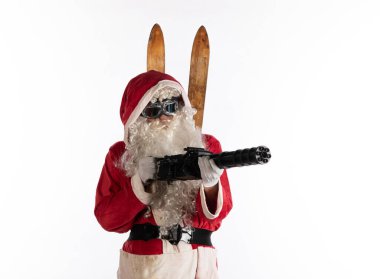  Silahlı Noel Baba katili.