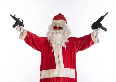  Silahlı Noel Baba katili.