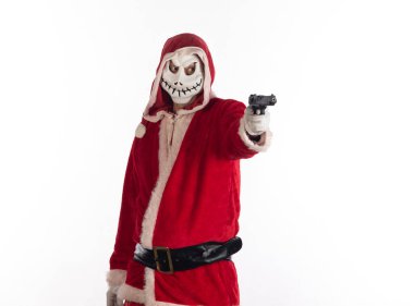  Silahlı Noel Baba katili.