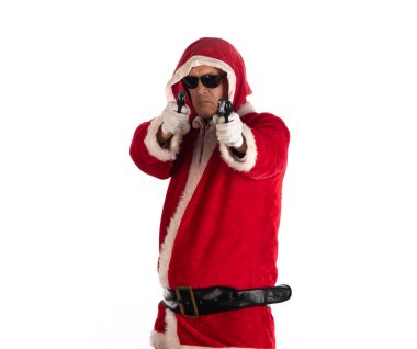  Silahlı Noel Baba katili.