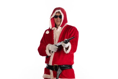  Silahlı Noel Baba katili.