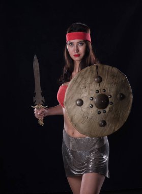 Kadın Spartalı savaşçı, savaşçı Amazon