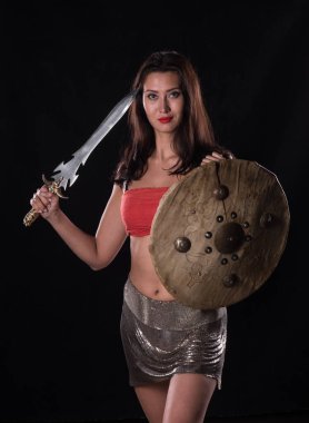 Kadın Savaşçı Amazon, gladyatör