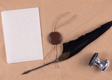  mum mühür Vintage mektup zarfı