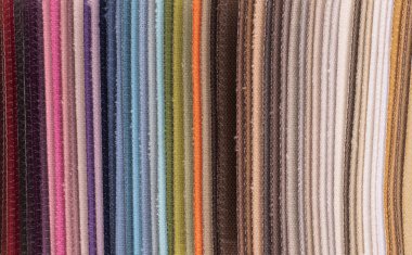 Fabrika renkleri kataloğu kumaş örnekleri