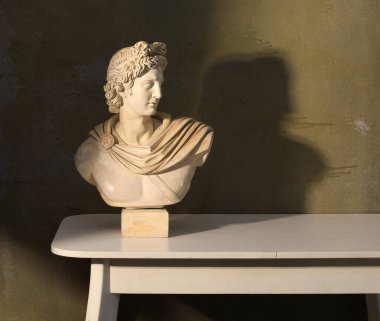 Apollo 'nun atölyedeki heykeli.