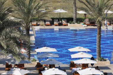 BAE 'de bir otel dekorasyonu.