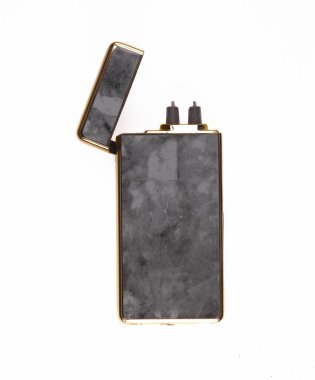 piezo çakmağı beyaz arkaplanda izole sigara için