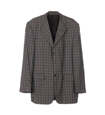 checkered dark mens fashion isolated on white background