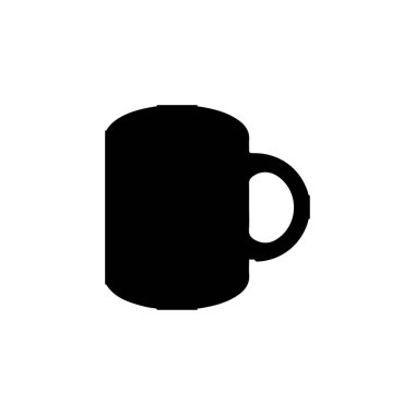 Coffee cup icon. Simple style coffee shop big sale poster background symbol. Coffee cup brand logo design element. Coffee cup t-shirt printing. Vector for sticker.