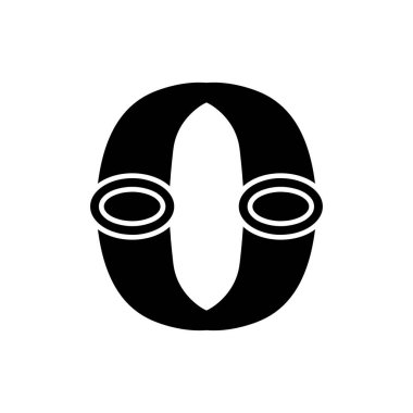 0 icon. Simple style 0 percent poster background symbol. 0 brand logo design element. 0 t-shirt printing. Vector for sticker.