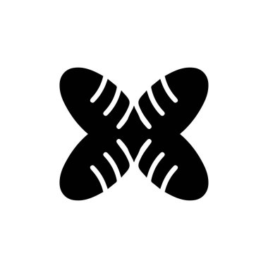 Butterfly icon. Simple style beauty shop big sale company poster background symbol. Butterfly brand logo design element. Butterfly t-shirt printing. Vector for sticker.