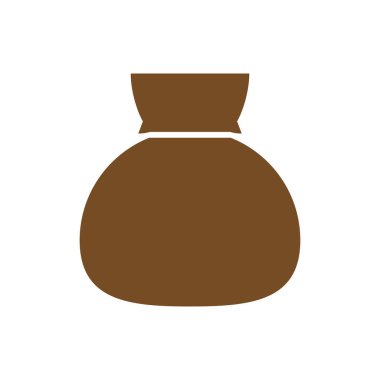 Clay pot icon. Simple style clay pot poster background symbol. Clay pot brand logo design element. Clay pot t-shirt printing. vector for sticker.