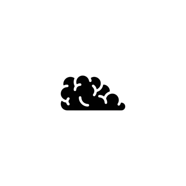 Cloud Icon Simple Style Web Site Drag Drop Page Background — Wektor stockowy