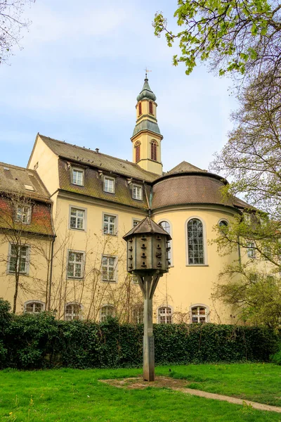 Dom Gołębi Wałach Miasta Ravensburg Baden Wurttemberg Malowanej Wieży — Zdjęcie stockowe