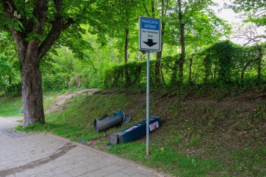 Herrsching, Almanya, 5 / 19 / 2023 kazayla imha edildi.