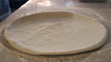 Pizza için hamur, pizza, rulo - hamur, pizza