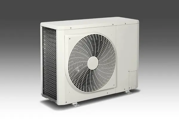 modern elektrik fan beyaz arkaplanda izole