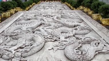 Tayland şehrinin tapınağı.