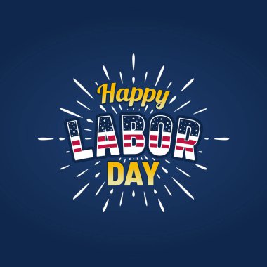 Mutlu çalışma günü, mutlu çalışma günü, metin, tatil, arka plan, kutlama, vektör, afiş, bayrak, tasarım, kopya alanı, ulusal, amerika, amerikan, selamlama, illüstrasyon, mavi, gün, poster, tipografi, ABD, olay, kart, şablon, harf, grafik, çalışma