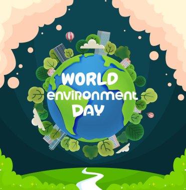 Eller, temiz doğal arka planda büyük ağaç toprak Eko biyo dünya üzerinde büyüyen Earth'te. Dünya Çevre Günü ve yeşil kavramı. 