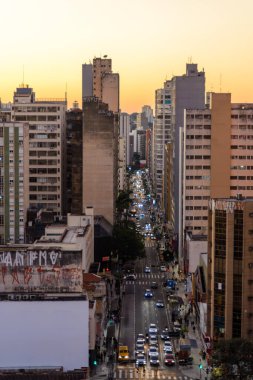 Büyük Campinas şehrinin ana caddesi Sao Paulo Eyaleti, Brezilya.
