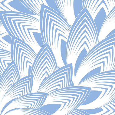 Bu vektör grafik, kuş tüylerini veya çiçek açan çiçekleri anımsatan akış çizgilerini içerir, hareket ve canlılık hissi yaratır. Yumuşak renk paleti ve karmaşık tasarımı onu doğa, moda veya tasarım odaklı projeler için mükemmel hale getirir.