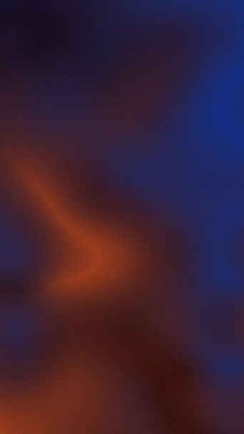 Hintergrund Dunklen Farben Für Videos Farbverlauf Blau Und Orange — Stockvideo