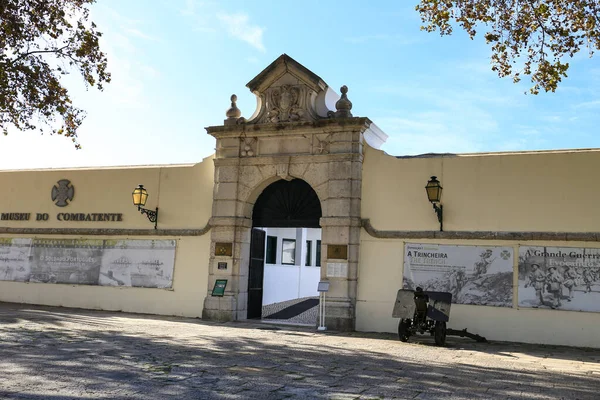 Lisboa Portugal Outubro 2022 Entrada Museu Dos Combatentes Fortaleza Bom — Fotografia de Stock