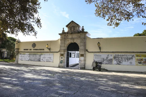 Lisbon Portugal October 2022 Entrance Combatants Museum Bom Sucesso Fortress — Foto de Stock