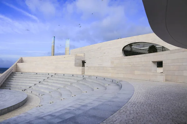 Lisbon Portugal October 2022 Modern Facade Beautiful Design Champalimaud Center — Stockfoto