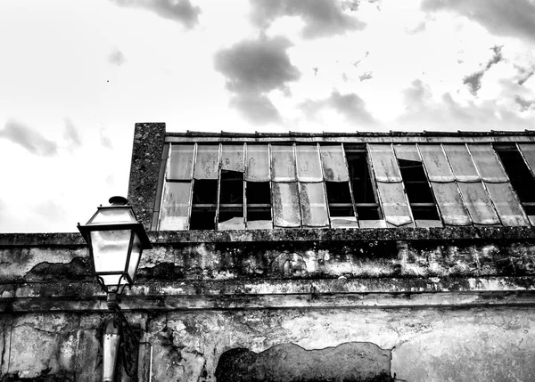 Alte Und Alte Verlassene Fabrik Lissabon Portugal — Stockfoto