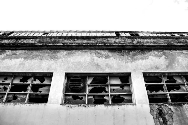Fábrica Abandonada Antiga Vintage Lisboa Portugal — Fotografia de Stock