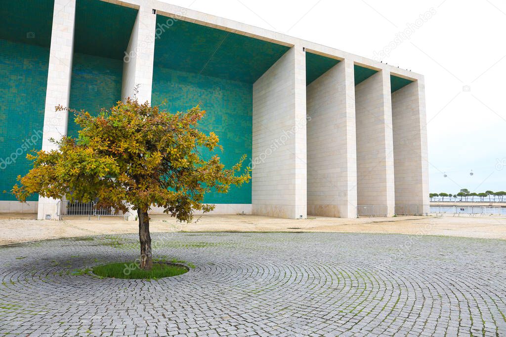 Lisboa, Portugal 21 de octubre de 2022 Hermoso Pabellón de Portugal