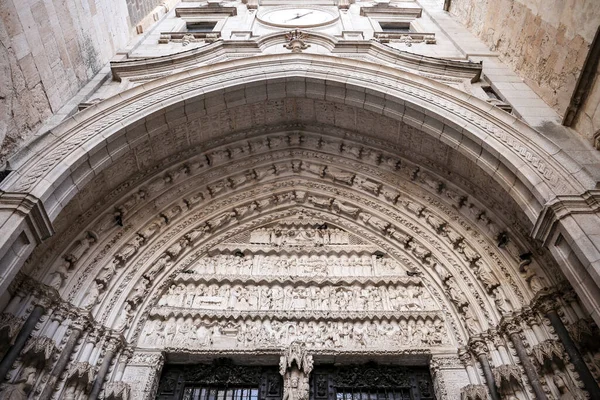 Toledo Spanien Oktober 2022 Portal Der Uhr Der Kathedrale Von — Stockfoto