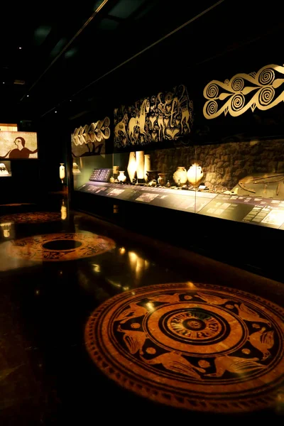 Аликанте Испания Апреля 2023 Года Постоянная Экспозиция Археологического Музея Аликанте — стоковое фото