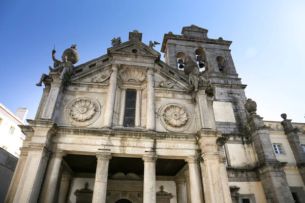 Évora Portugal Outubro 2022 Bela Fachada Igreja Graca Cidade Évora — Fotografia de Stock