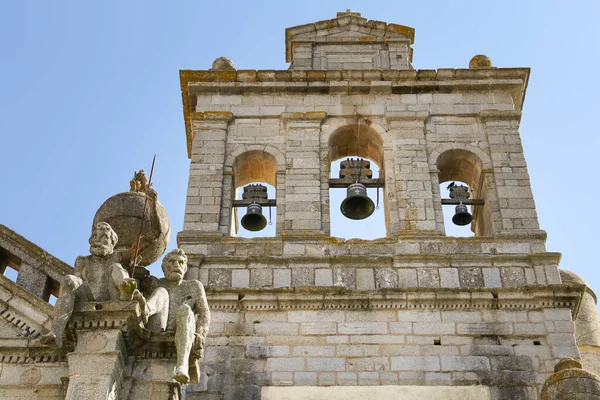 Εβόρα Πορτογαλία Οκτωβρίου 2022 Όμορφη Πρόσοψη Της Εκκλησίας Της Graca — Φωτογραφία Αρχείου