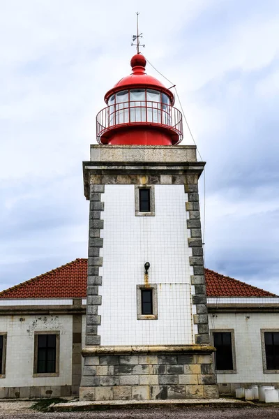 Odemira Portugal October 2022 Beautiful Lighthouse Cabo Sardao Cape Portugal — Stock Photo, Image