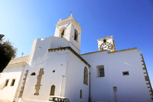Chiesa Santa Maria Castelo Nella Città Tavira Portogallo — Foto Stock