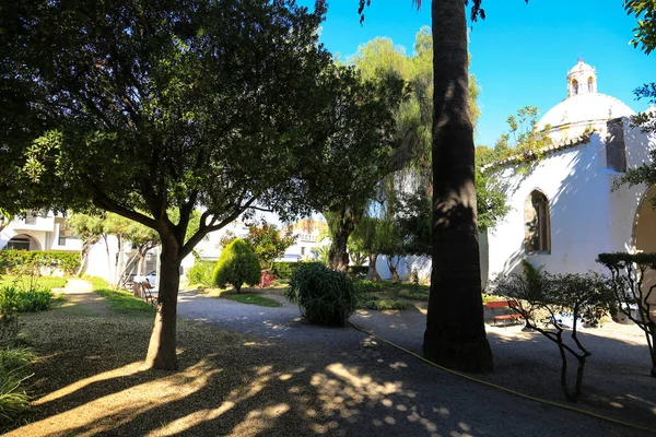 Saint Francis Kyrka Och Trädgårdar Tavira Stad Portugal — Stockfoto