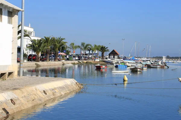 Tavira Portugal Oktober 2022 Marina Och Fiskehamn Stadsdelen Santa Luzia — Stockfoto