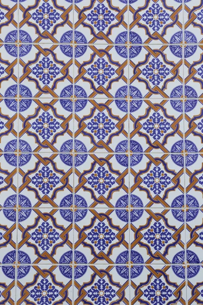 Azulejos Coloridos Típicos Cabanas Tavira Portugal — Fotografia de Stock