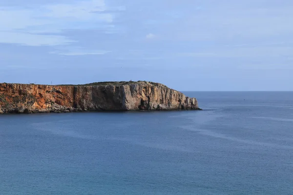 Belas Falésias Cabo São Vicente Sagres Portugal — Fotografia de Stock