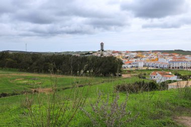 Portekiz, Algarve 'de Bispo kasabasının manzarası