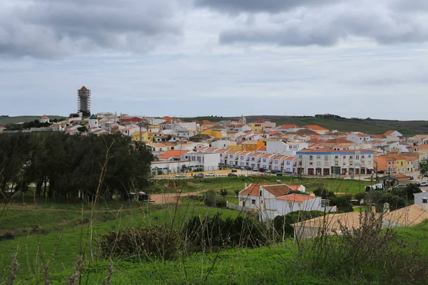 ヴィラの景色 アルガルヴェのビスポ町 ポルトガル — ストック写真