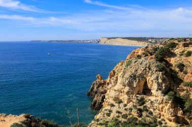 Portekiz, Algarve 'deki Ponta da Piedade doğal özellikleri, kayalıkları ve kireçtaşı oluşumları