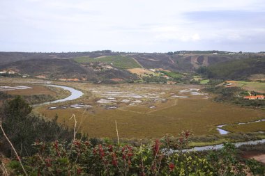 Portekiz, Ohexe 'deki Seixe Nehri' nin Nehir Kenarı manzarası