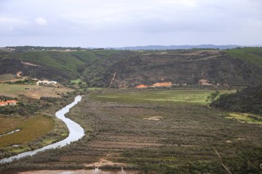 Portekiz, Ohexe 'deki Seixe Nehri' nin Nehir Kenarı manzarası