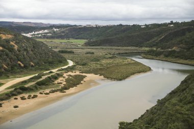 Portekiz, Ohexe 'deki Seixe Nehri' nin Nehir Kenarı manzarası